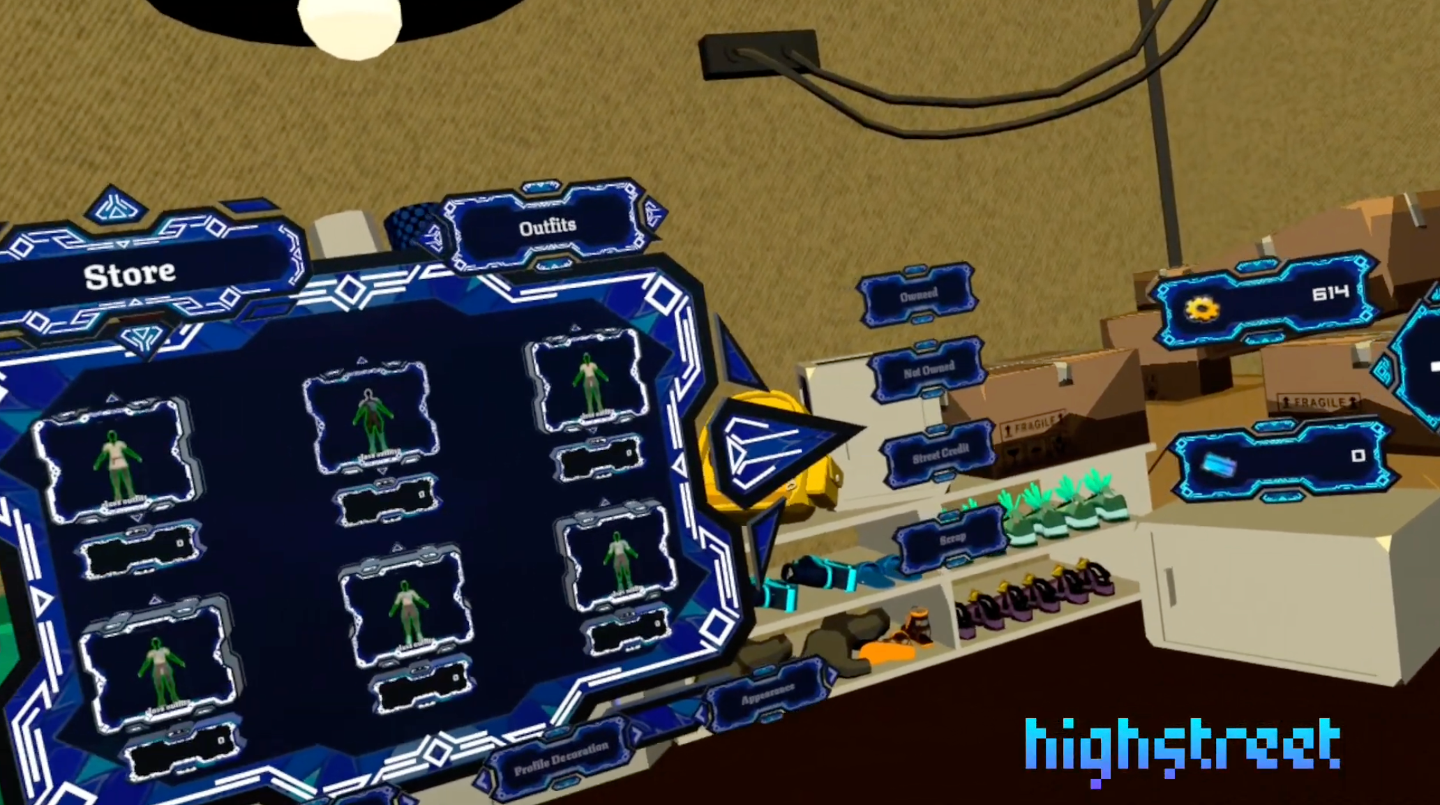 Examining the goods to customize a S.I.M.U. All designs are subject to change